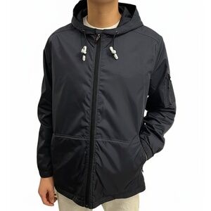 Eddie Bauer Jacket XS Hooded Black Full Zip Versatile Outdoor Activewear